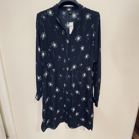 NEW Ann Taylor Tall Dress Floral Work Women's Medium Dandelions MSRP $139 Church - Picture 3 of 14